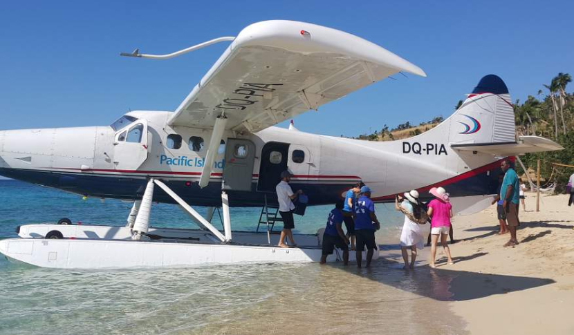 Above the Clouds - See Fiji Like Never Before with a Heli-Transfer